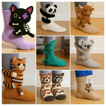 HOT SALE🦥3D Animal Socks🧦