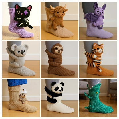 HOT SALE🦥3D Animal Socks🧦